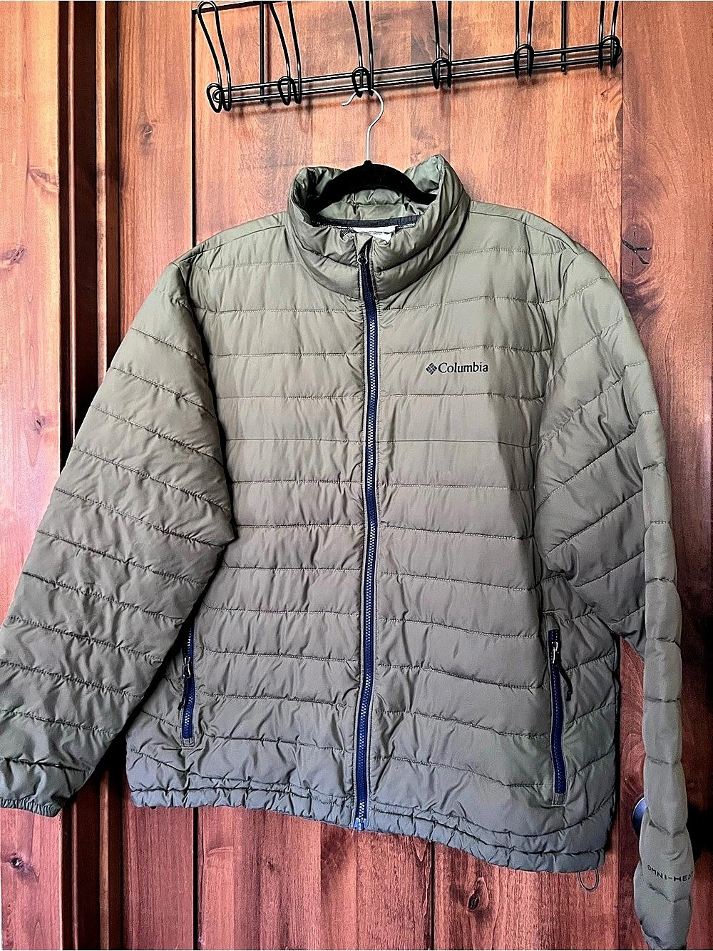 Columbia Omni-Heat Jacket Men's Puffer Green XL